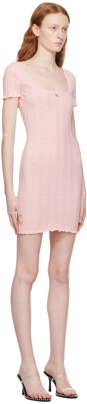 Kjole Alexander Wang alexanderwang.t Hardware Minidress Lyserød | 4KC3236020, 1