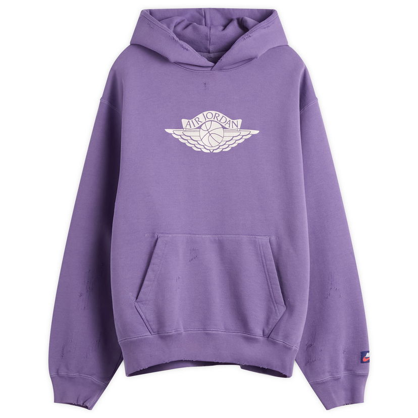 Sweatshirt Jordan Rare Air Pullover Fleece Hoodie, Size Small Lilla | IB3003-554