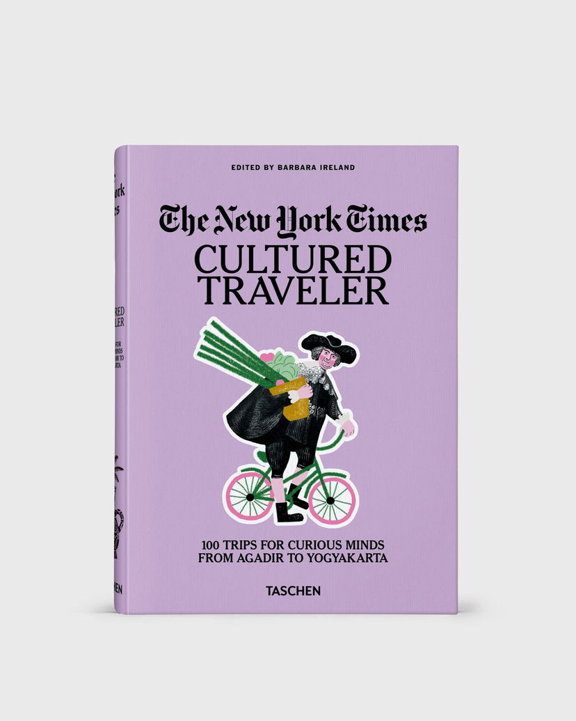 Bog og blad TASCHEN New York Times Cultured Traveler Book Lilla | 978-3-8365-7173-9