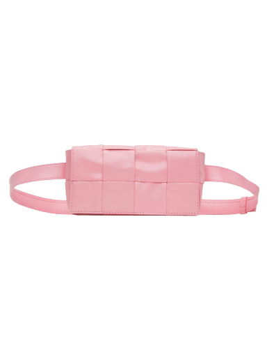 Taljetaske Bottega Veneta Cassette Belt Bag Lyserød | 651053 VCQ72