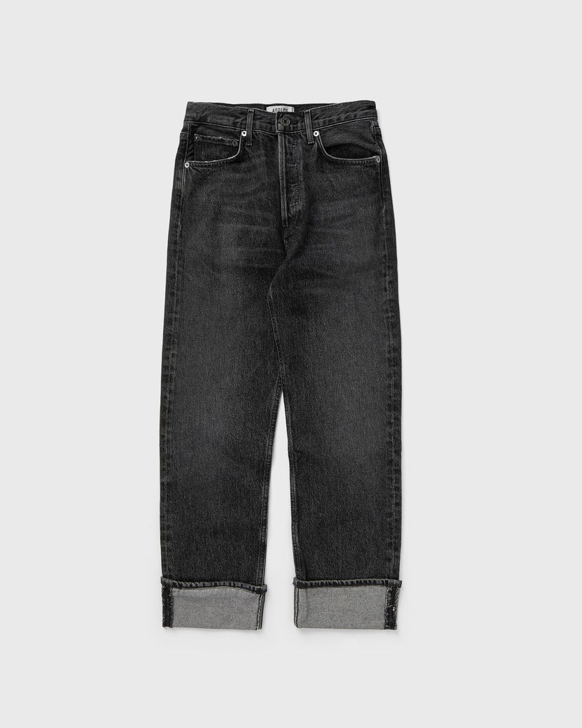 Jeans AGOLDE Fran Black Jeans Sort | A9157-1346-DITCH