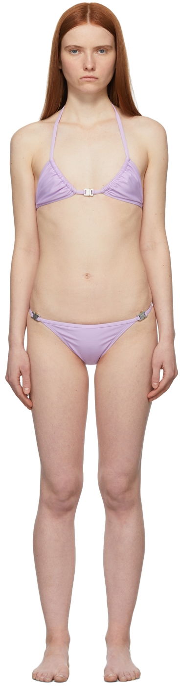 Badetøj 1017 ALYX 9SM Micro Buckle Bikini Set Lilla | AAWBC0017FA01.S22