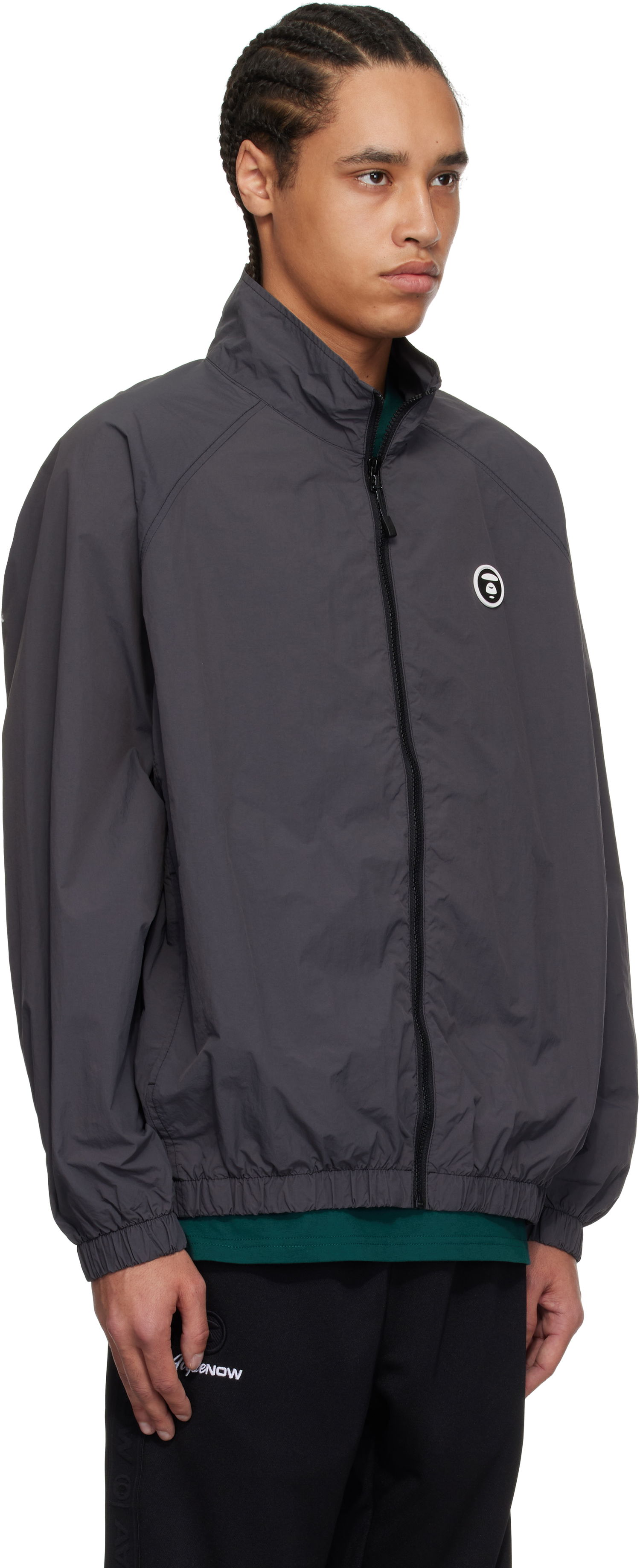 Vindjakke AAPE by A Bathing Ape AAPE by A Bathing Ape 'AAPE Now' Lightweight Jacket Grå | AAPLJM7703XXNBKL, 1