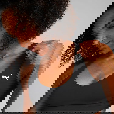 Bh Puma x PAMELA REIF Strappy Racer Sports Bra Sort | 523061_01, 3