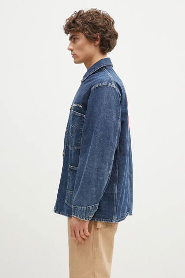 Skjorte Human Made Denim Coverall Jacket Blå | HM28JK002, 1