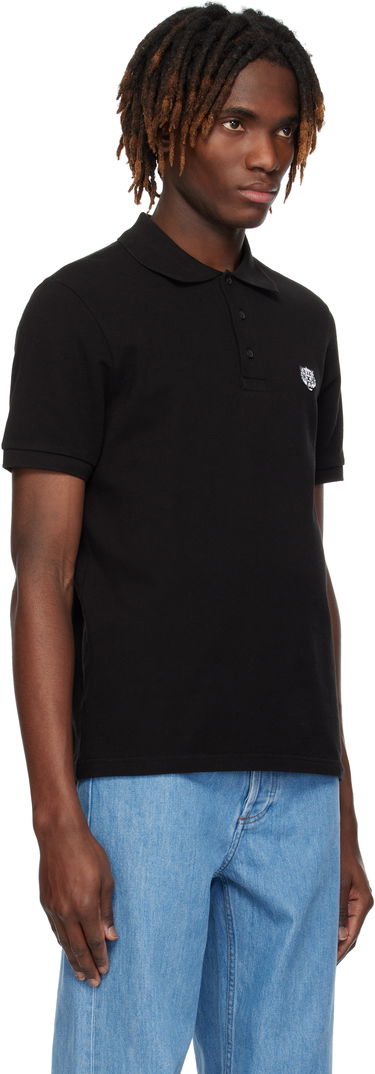 Polo skjorte KENZO Kenzo Paris 'Happy Tiger' Slim Polo Hvid | FF55PO5434PU, 4