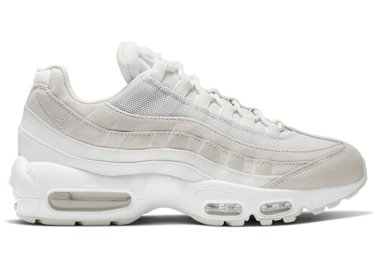 Sneakers og sko Nike Air Max 95 Premium Platinum White W Hvid | 807443-018, 0