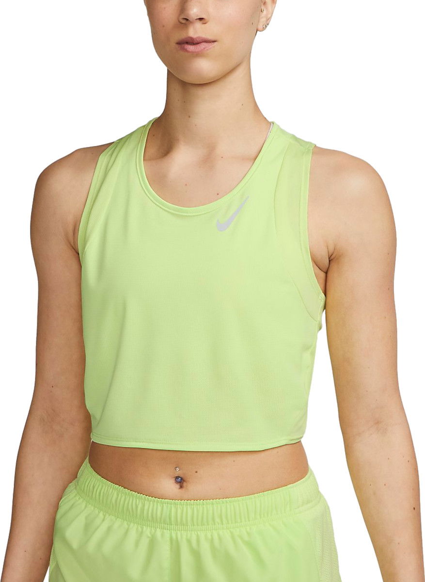 Tanktop Nike Tank Top Dri-FIT Race Grøn | dd5921-736, 0