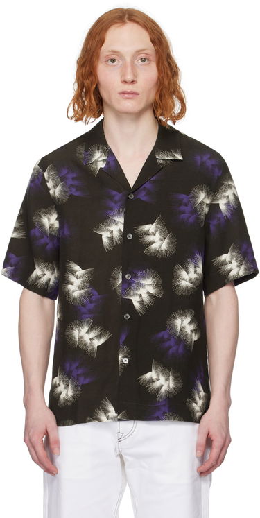 Skjorte Paul Smith Paul Smith Abstract Print Shirt Sort | M1R-905U-M02229-79, 0