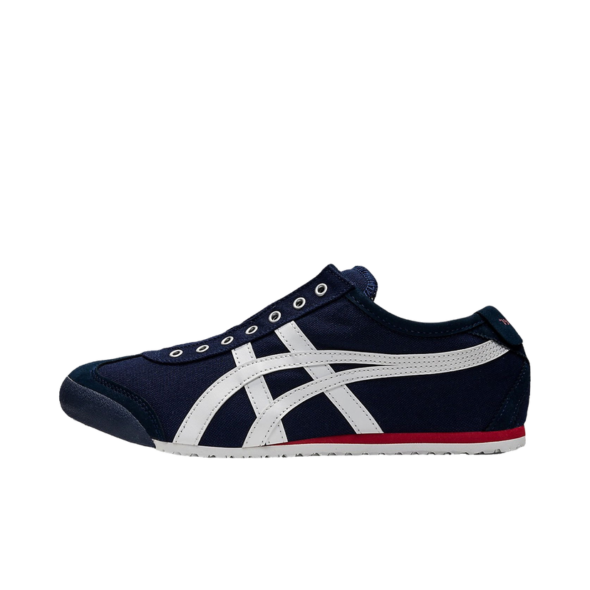 Sneakers og sko Onitsuka Tiger Mexico 66 Slip-On Navy Off-White Red Mørkeblå | 1183A360-401