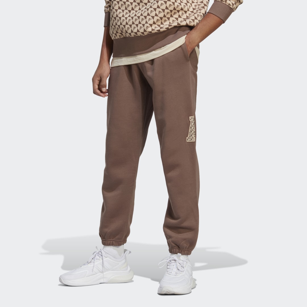 Joggingbukser adidas Originals ALL SZN x Logomania Pants Brun | IM1253, 1