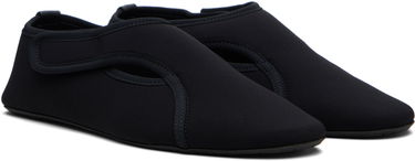Sneakers og sko Alaïa ALAÏA Neoprene Ballerina Flats Sort | AA3A065A016, 3
