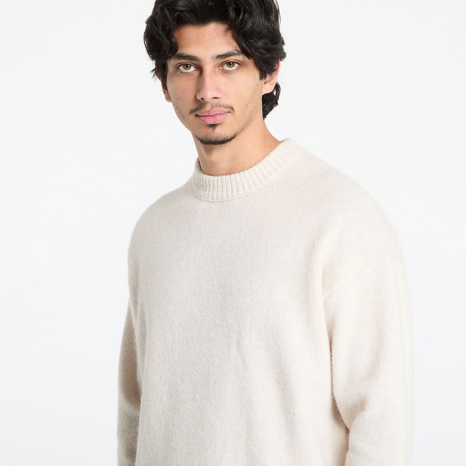 Sweater CALVIN KLEIN Calvin Klein Jeans Warm Texture Sweater Hvid | J30J326737 PDH, 1