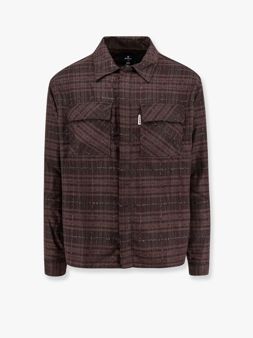 Skjorte Represent Clo Brown Checkered Buttoned Shirt Brun | MLM2158064