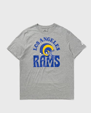 T-shirt Nike Angeles Rams Essential Cotton T-Shirt Los Angeles Rams Print Short Sleeve Grå | N199-06G-9TV-NVA, 0