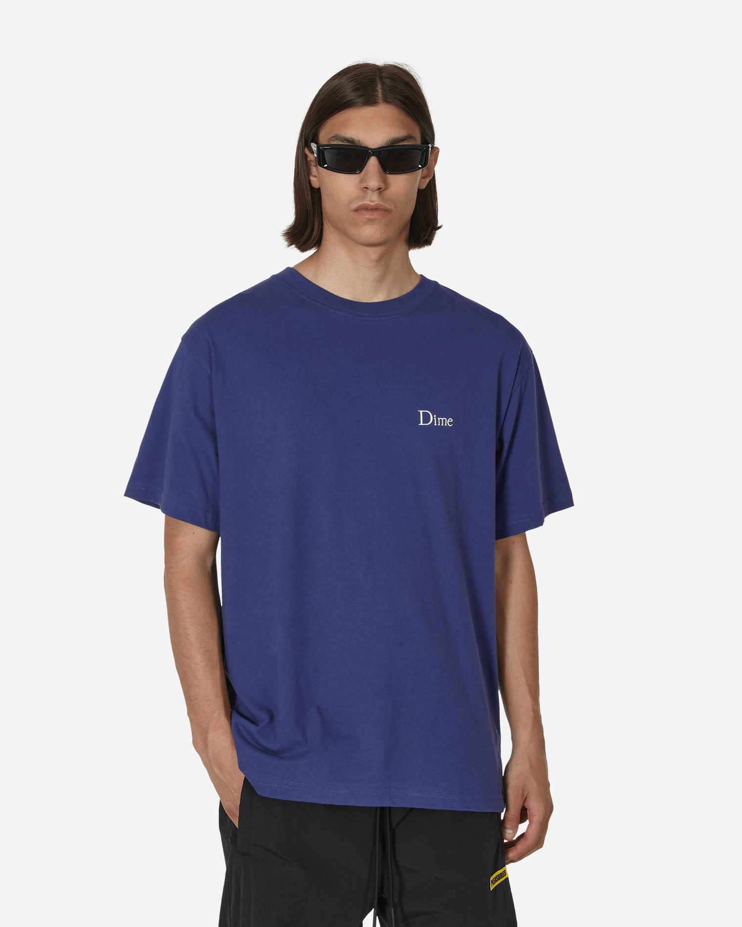 T-shirt Dime Classic Small Logo Tee Lilla | DIMESU2332MUL, 1