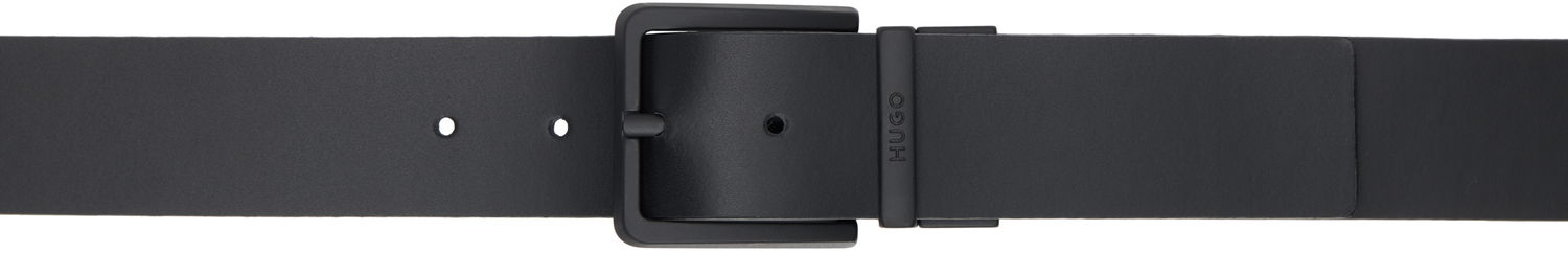Bælter BOSS Hugo Leather Reversible Belt Sort | 50537104, 0