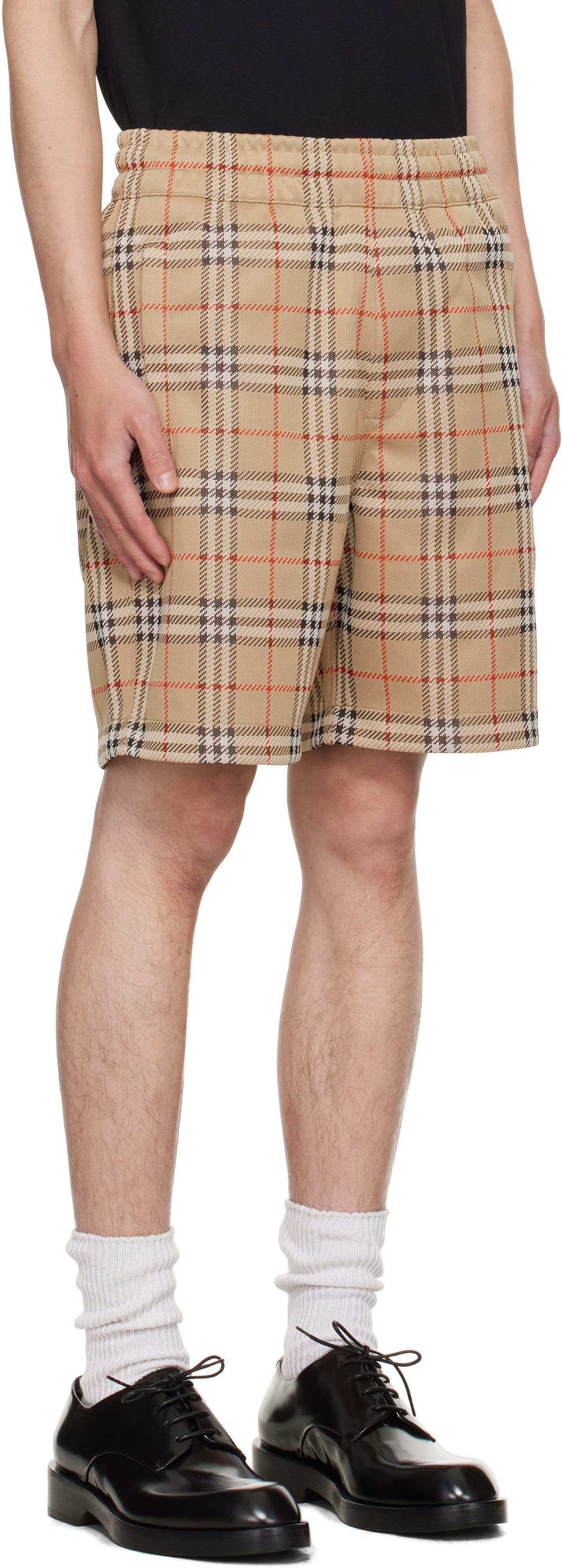Shorts Burberry Burberry Check Shorts Beige | 8113850, 1