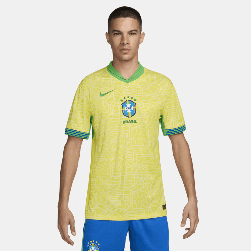 Jersey Nike Dri-FIT Replica Brazil 2024/25 Stadium Gul | FJ4284-706