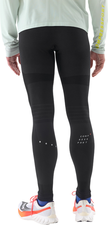 Leggings Compressport Winter Running Legging Sort | atim3249000, 1