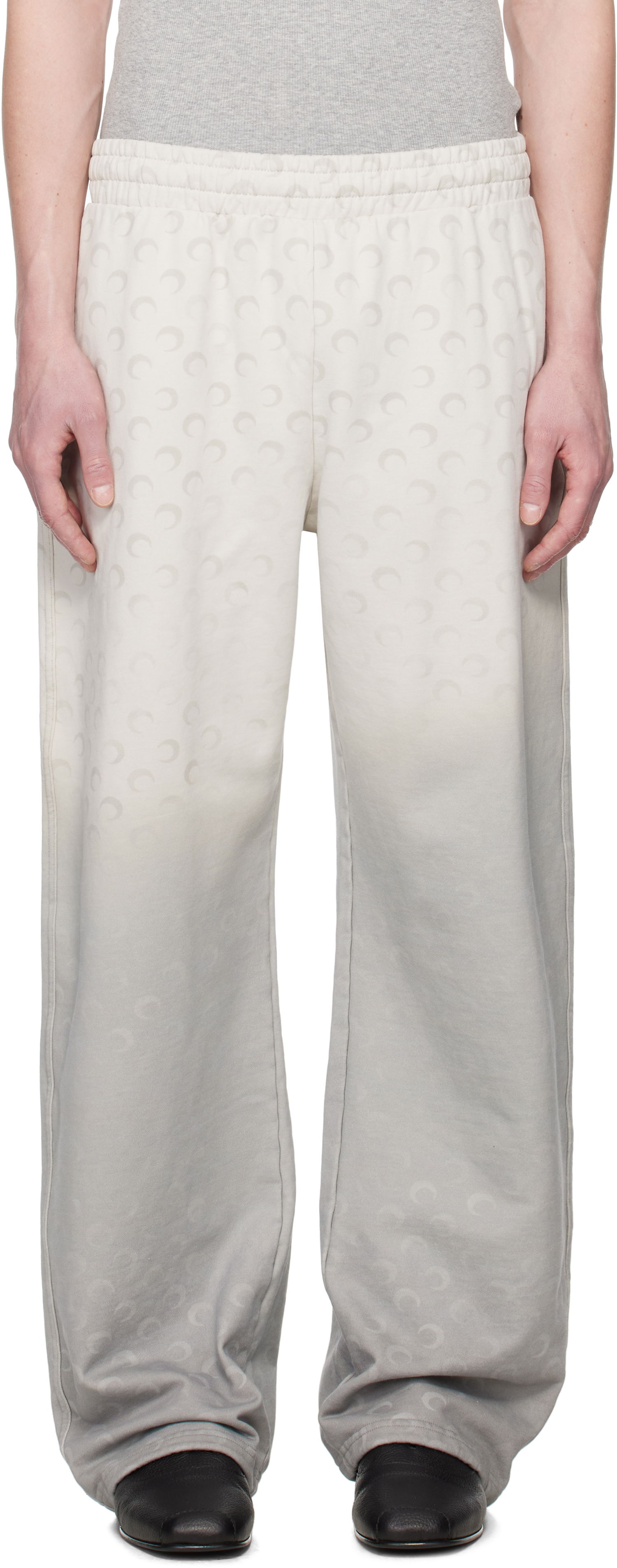 Joggingbukser Marine Serre Marine Serre Moon Faded Sweatpants Grå | UPA052A CJER0073, 0