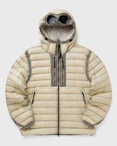 Puffer jakke C.P. Company CP Company Goggle Hooded Down Jacket Beige | 19CMOW031A110416A-402, 0