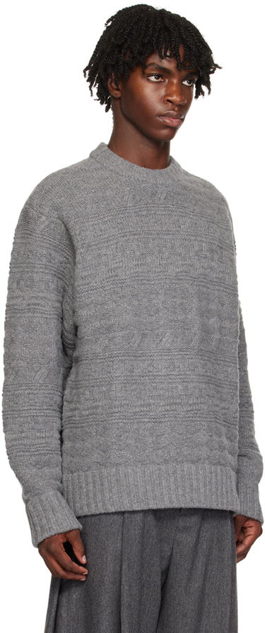 Sweater ADER ERROR Oversized Sweater Grå | BMADFWKT0305GR, 1