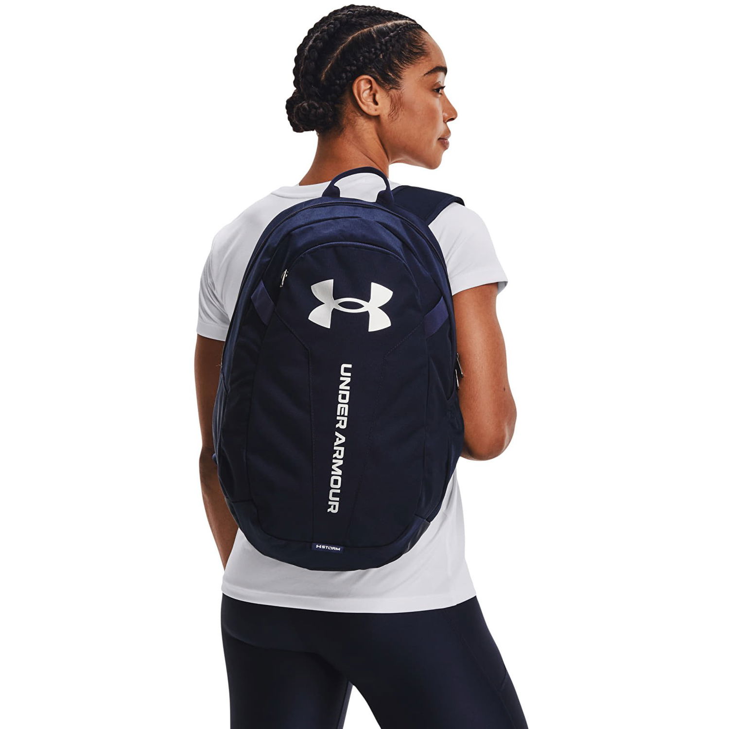 Rygsæk Under Armour Hustle Lite Mørkeblå | 1364180-410, 0