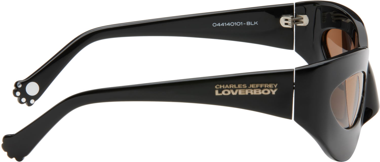 Solbriller Charles Jeffrey Loverboy Neko Sunglasses Sort | 44140101, 1