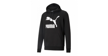 Sweatshirt Puma Hoodie Classics Sort | 53008401, 1