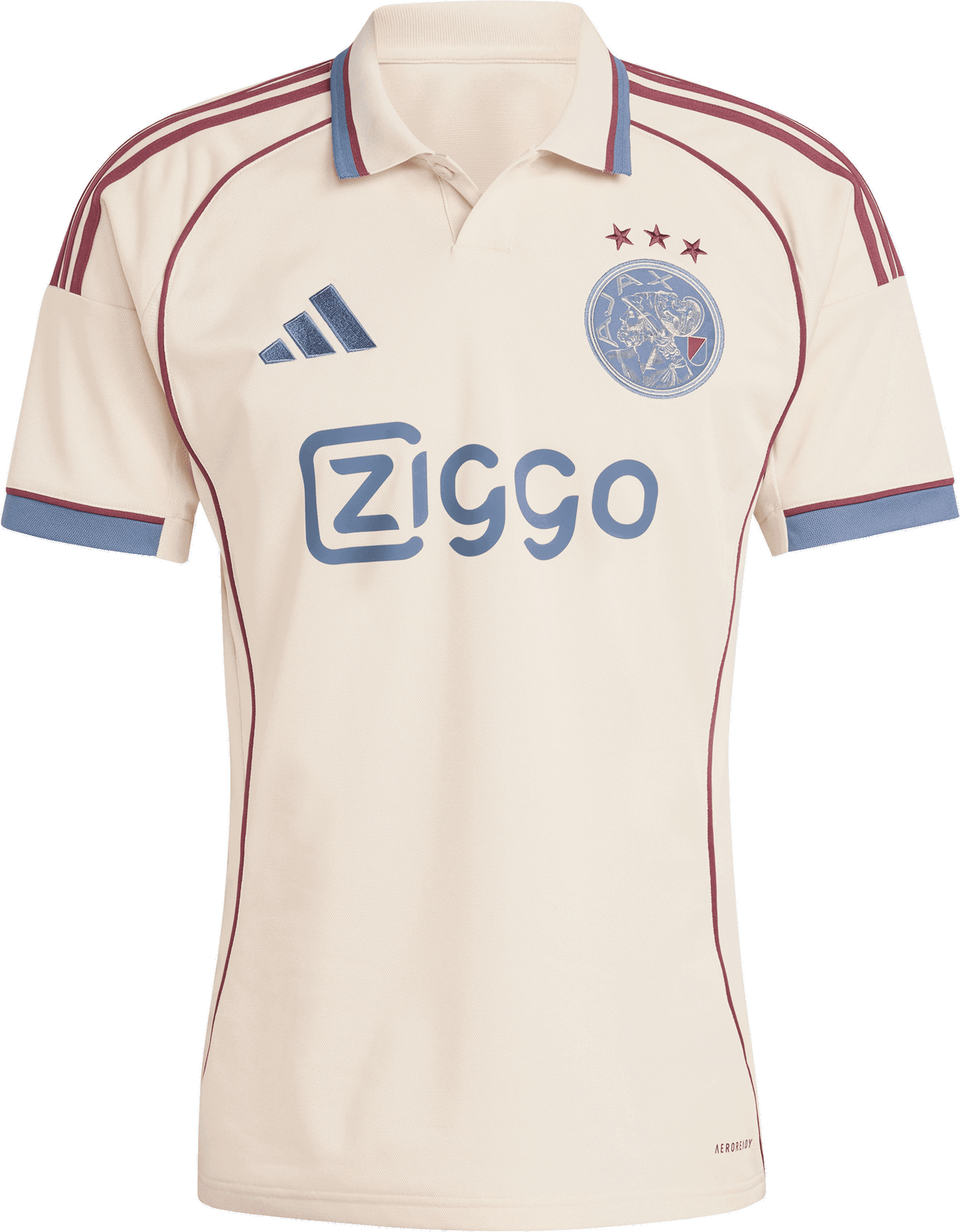 Jersey adidas Originals Ajax Amsterdam Third Jersey 2025/26 Beige | jp1446, 0