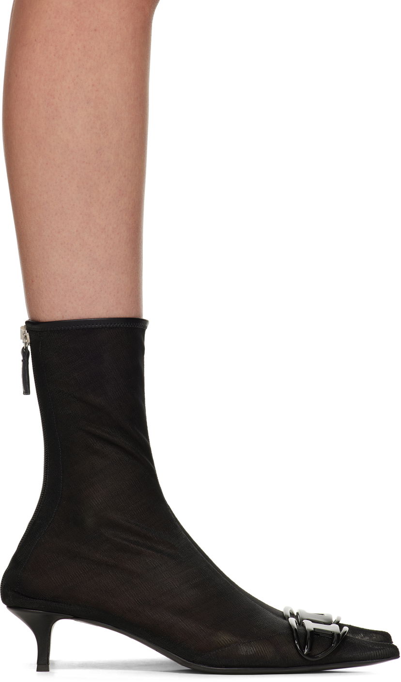 Sneakers og sko Diesel D-Venus Kittie Bt Ankle Boots Sort | Y03409 P3426