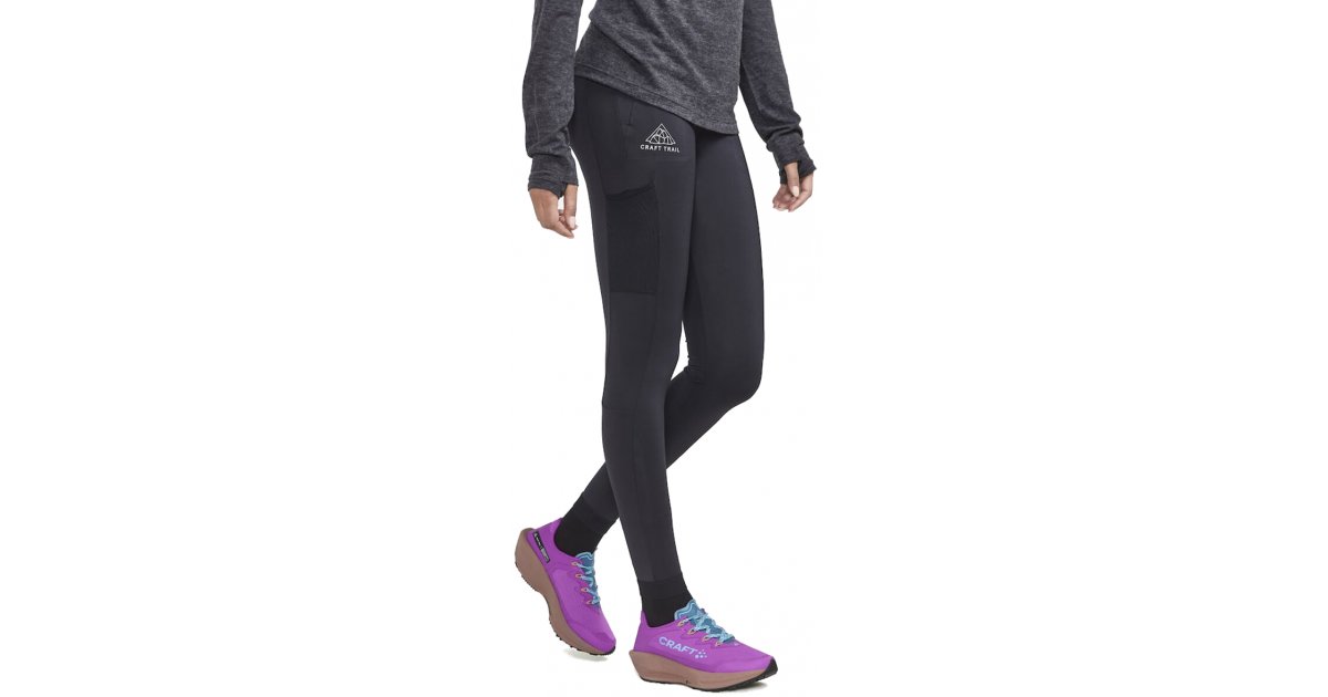 Leggings Craft Pro Trail Leggings Sort | 1912449-999000, 1