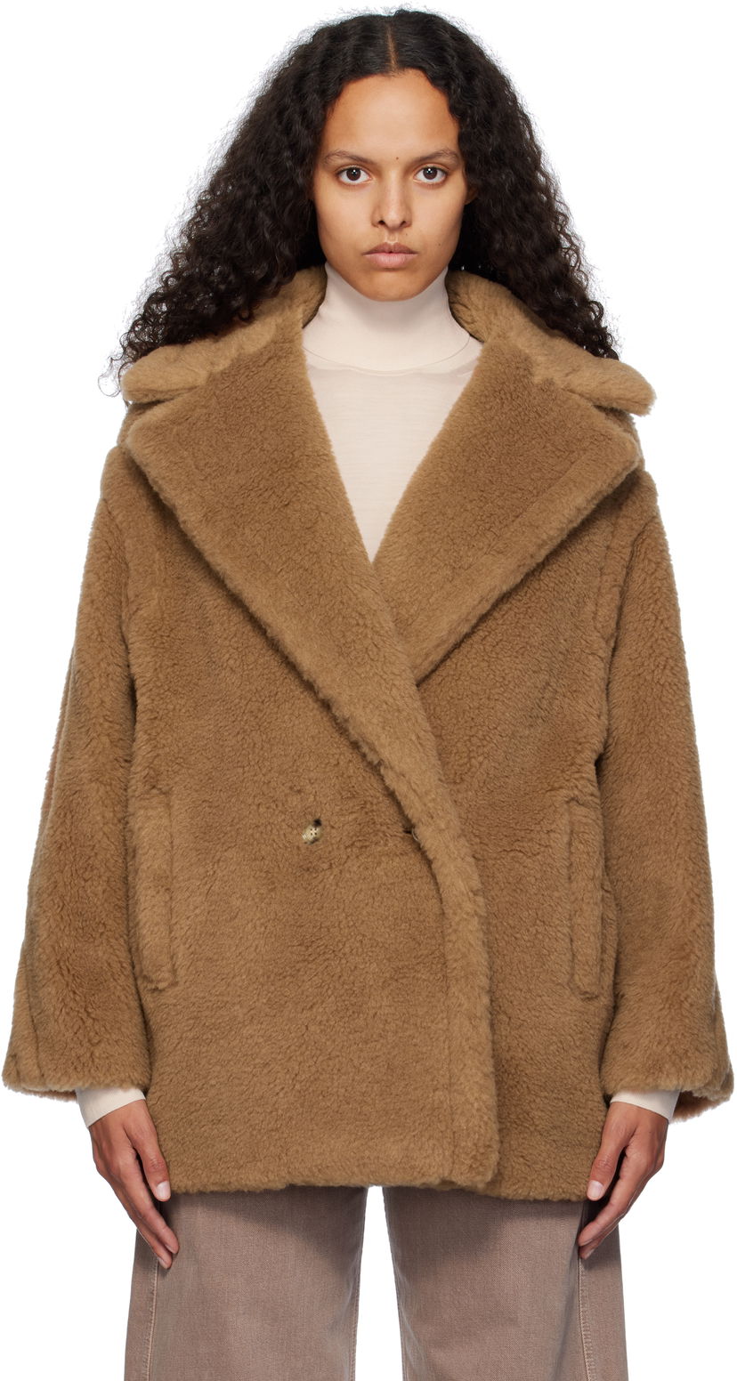 Frakker Max Mara Max Mara Dramma Teddy Coat Brun | 2421086072600 MM10739