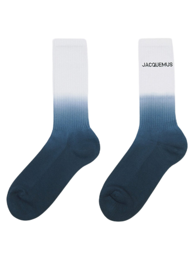 Sokker Jacquemus Les Chaussettes Moisson Gradient Mørkeblå | 221AC010-5000-380