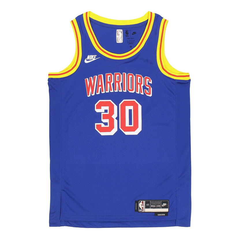 Jersey Nike Golden State Warriors Stephen Curry 30 Jersey Blå | DB4119-495