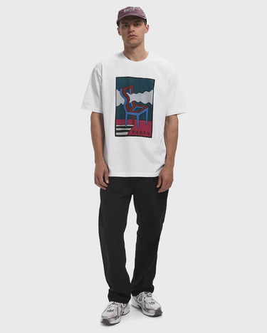 T-shirt By Parra Parra Smoke Chair Graphic T-Shirt Hvid | 53500, 1