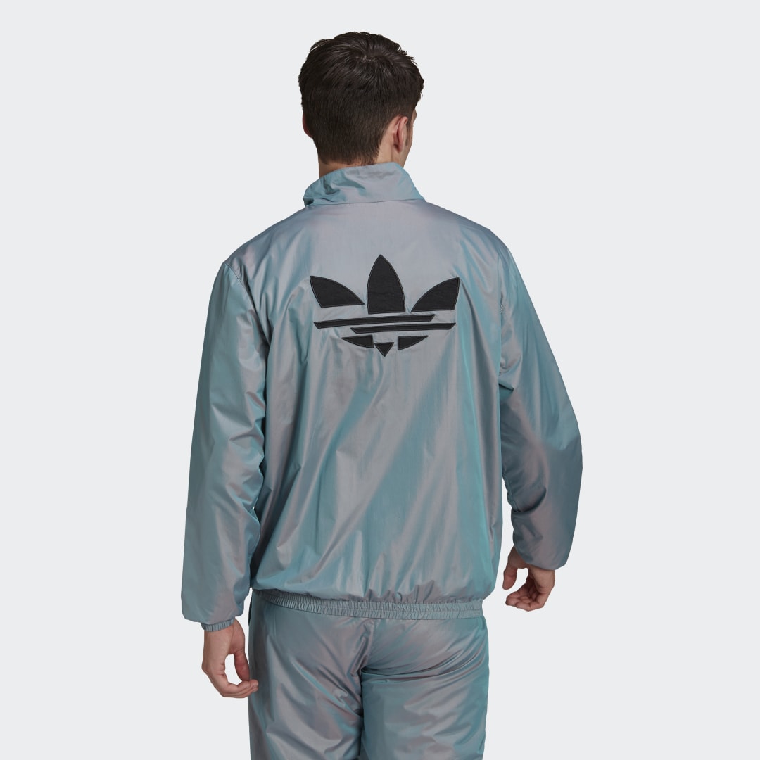 Jakke adidas Originals Adicolor Shattered Trefoil Track Jacket Flerfarvet | H35655, 1