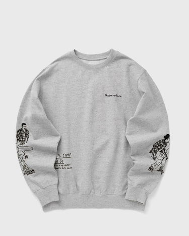 Sweatshirt thisisneverthat SKETCH EMBROIDERY CREWNECK Sweatshirt Grå | TN243TSWCW04HGR, 0