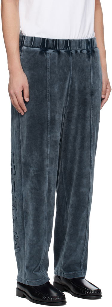 Joggingbukser AAPE by A Bathing Ape AAPE by A Bathing Ape Injection Velour Sweatpants Blå | AAPPTMC623XXNNYL, 1