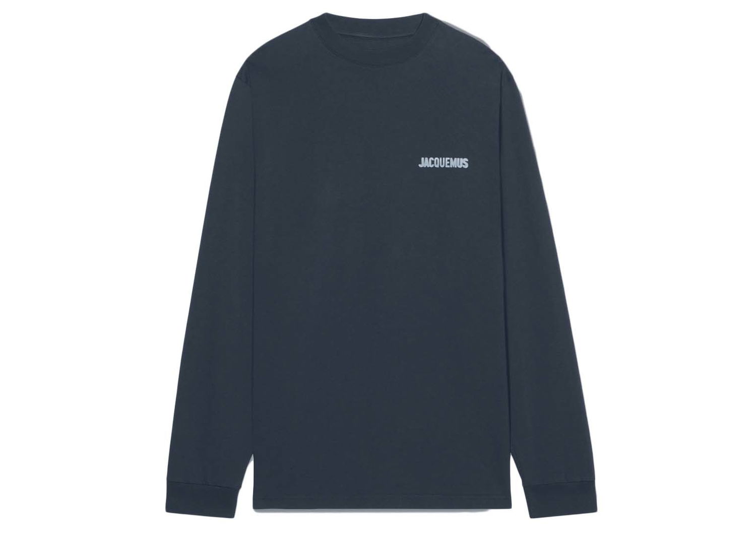 Sweatshirt Jacquemus Le Gelo Pool Logo Mørkeblå | 225JS073-2003 3BE, 0