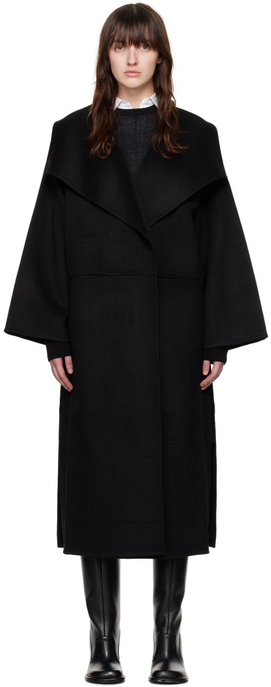 Frakker TOTEME Signature Wool Oversized Coat Sort | 211-110-717