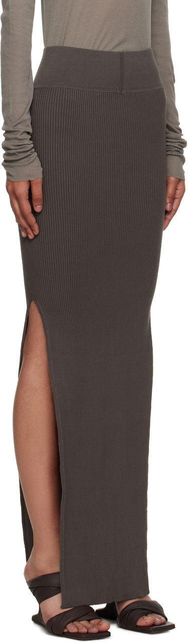 Nederdel Rick Owens Rick Owens Concordians Sacriskirt Midi Skirt Grå | RP02E4619 RIBVI, 1