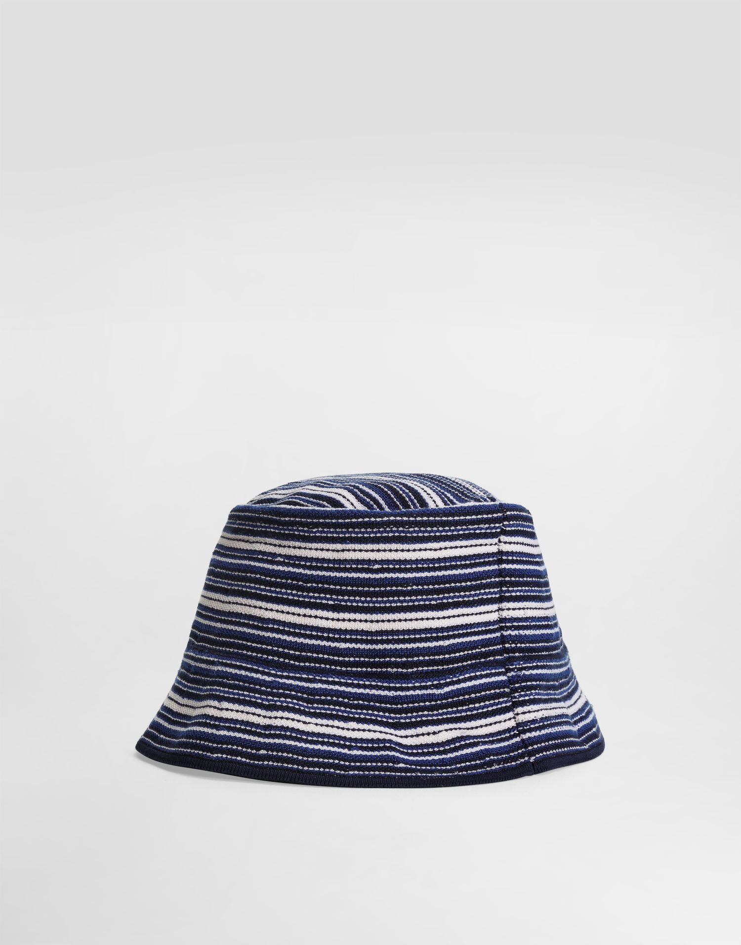 Hat Dolce & Gabbana Dolce & Gabbana Knit Honeycomb Bucket Hat Blå | LBKAG2JBCF8B4904, 1
