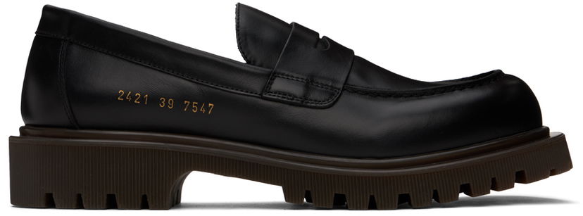 Tøj Common Projects Common Projects Chunk Sole Loafers Sort | ARTICLE 2421