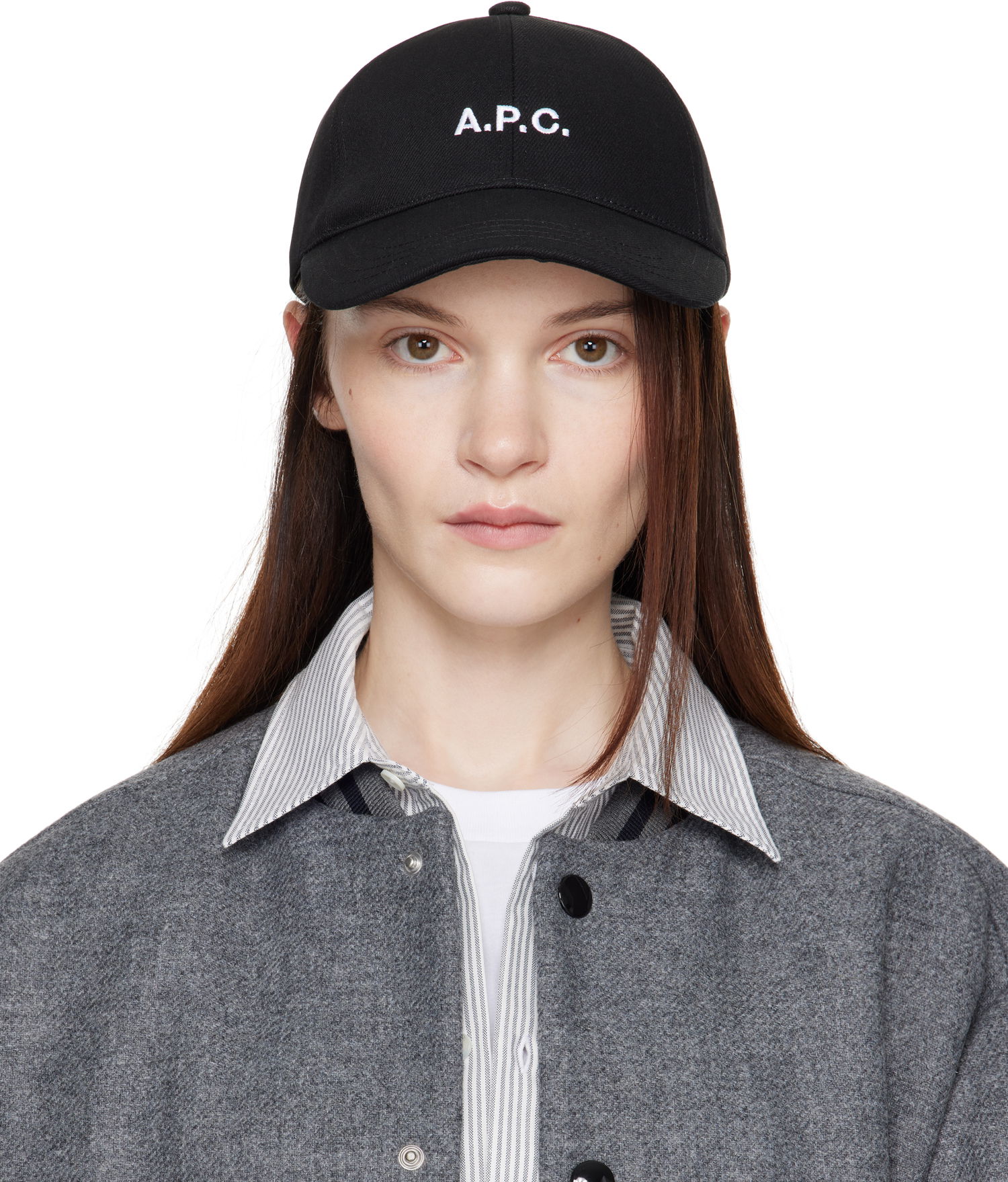 Kasket A.P.C. Designer Baseball Cap Sort | COHFK-M24069, 0