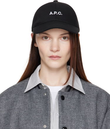 Kasket A.P.C. Designer Baseball Cap Sort | COHFK-M24069, 0