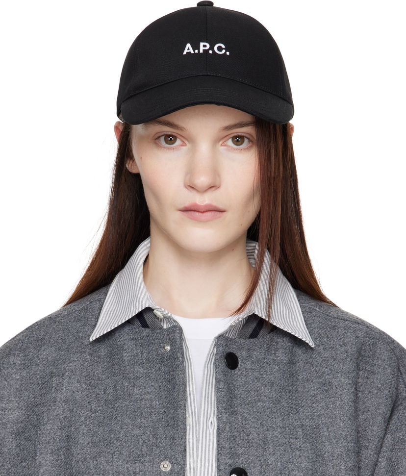 Kasket A.P.C. Designer Baseball Cap Sort | COHFK-M24069