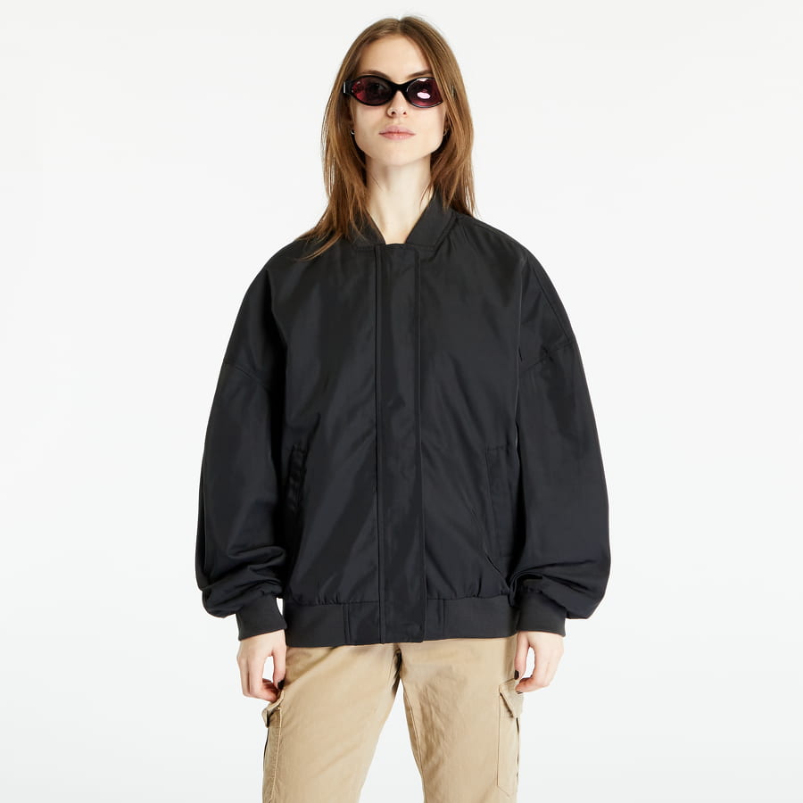 Bomberjakke Urban Classics Ladies Recycled Oversized Light Bomber Jacket Sort | TB5488-00007, 0