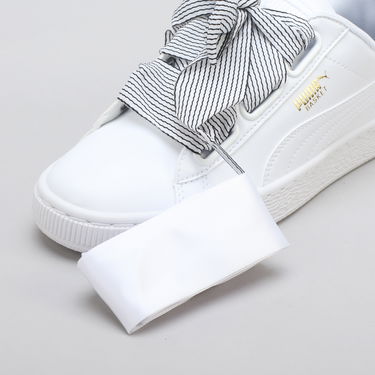 Sneakers og sko Puma Basket Heart W Hvid | 365198 03, 4